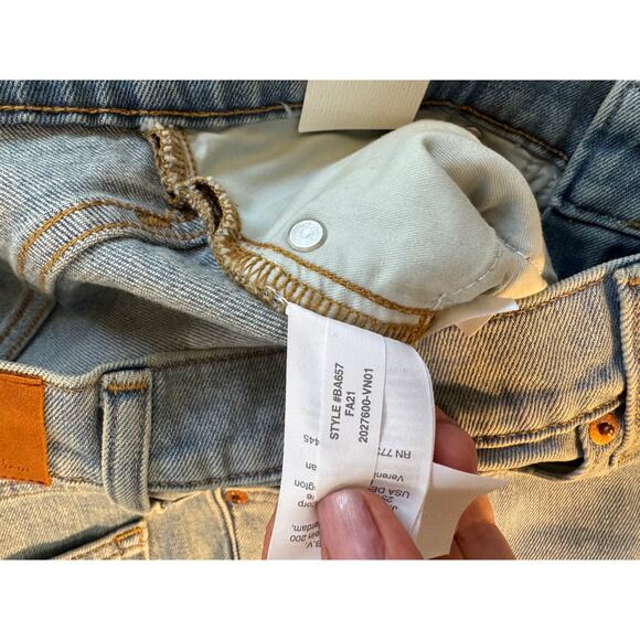 J Crew Womens Classic Straight Jeans High Rise Crop Ankle Size 30P NWT - Picture 13 of 14